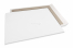 Koperty wzmocnione kartonem - 550 x 700 mm, awers biały kraft 120 gr, tył 700 gr szary dupleks, bez kleju / bez paska | PIT Packaging.pl | Krainakopert