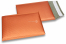 Koperty bąbelkowe ECO metaliczne matowe - pomarańczowy 180 x 250 mm | PIT Packaging.pl | Krainakopert