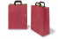 Papierowe torby z płaskim uchwytem - czerwony, 320 x 140 x 420 mm | PIT Packaging.pl | Krainakopert