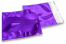 Koperty foliowe metalizowane fioletowy - 165 x 165 mm | PIT Packaging.pl | Krainakopert
