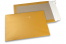 Koperty kolorowe wzmocnione z tyłu - złoty, 229 x 324 mm | PIT Packaging.pl | Krainakopert