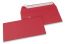 Koperty papierowe kolorowe - czerwone, 110 x 220 mm | PIT Packaging.pl | Krainakopert