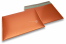 Koperty bąbelkowe ECO metaliczne matowe - pomarańczowy 320 x 425 mm | PIT Packaging.pl | Krainakopert