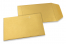 Torebki papierowe kolorowe - złoty, 85 x 125 mm | PIT Packaging.pl | Krainakopert