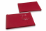 Koperty z guzikami - 162 x 229 x 25 mm, czerwony | PIT Packaging.pl | Krainakopert