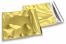 Koperty foliowe metalizowane złoty - 220 x 220 mm | PIT Packaging.pl | Krainakopert