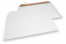 Koperty z tektury falistej biały - 375 x 520 mm | PIT Packaging.pl | Krainakopert