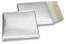 Koperty bąbelkowe ECO metalizowane - srebrny 165 x 165 mm | PIT Packaging.pl | Krainakopert