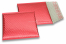 Koperty bąbelkowe ECO metalizowane - czerwony 165 x 165 mm | PIT Packaging.pl | Krainakopert