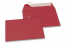 Koperty papierowe kolorowe - ciemnoczerwone, 114 x 162 mm | PIT Packaging.pl | Krainakopert
