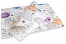 Wielkanocny papier prezentowy - czarny z kolorami | PIT Packaging.pl | Krainakopert