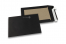 Koperty kolorowe wzmocnione z tyłu - czarny, 162 x 229 mm | PIT Packaging.pl | Krainakopert