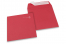 Koperty papierowe kolorowe - czerwone, 160 x 160 mm | PIT Packaging.pl | Krainakopert