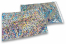 Koperty foliowe metalizowane holograficzny srebrny - 162 x 229 mm | PIT Packaging.pl | Krainakopert