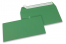 Koperty papierowe kolorowe - ciemnozielone, 110 x 220 mm | PIT Packaging.pl | Krainakopert