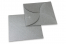 Koperty w stylu pochette - Srebrny  | PIT Packaging.pl | Krainakopert