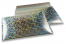 Koperty bąbelkowe ECO metalizowane - srebrny holograficzny 235 x 325 mm | PIT Packaging.pl | Krainakopert