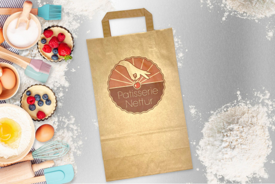 Papierowe torby z płaskim uchwytem | PIT Packaging.pl | Krainakopert