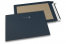 Koperty kolorowe wzmocnione z tyłu - granatowy, 229 x 324 mm | PIT Packaging.pl | Krainakopert