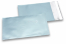 Koperty foliowe metalizowane matowe lodowo-niebieski - 114 x 162 mm | PIT Packaging.pl | Krainakopert
