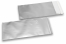 Koperty foliowe metalizowane matowe srebrne - 110 x 220 mm | PIT Packaging.pl | Krainakopert