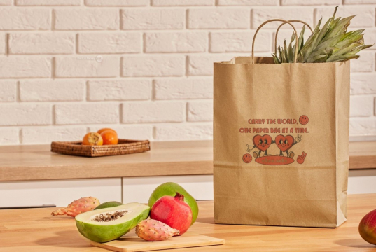 Papierowe torby ze skręcanym uchwytem | PIT Packaging.pl | Krainakopert