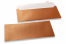 Koperty perłowe miedziane - 110 x 220 mm | PIT Packaging.pl | Krainakopert