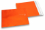 Koperty foliowe metalizowane matowe pomarańczowe - 165 x 165 mm | PIT Packaging.pl | Krainakopert