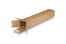 Kwadratowe tuby wysyłkowe z paskiem samoprzylepnym - 610 x 105 x 105 mm | PIT Packaging.pl | Krainakopert