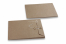 Koperty z guzikami - 162 x 229 x 25 mm, brązowy papier pakowy | PIT Packaging.pl | Krainakopert