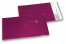 Koperty foliowe metalizowane matowe bordowy - 114 x 162 mm | PIT Packaging.pl | Krainakopert