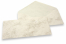Marmurkowe koperty - 110 x 220 mm, brązowy marmur, bez wyściółką wewnętrzną | PIT Packaging.pl | Krainakopert