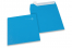Koperty papierowe kolorowe - niebieski ocean, 160 x 160 mm  | PIT Packaging.pl | Krainakopert