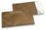 Koperty foliowe metalizowane matowe złote - 114 x 162 mm | PIT Packaging.pl | Krainakopert