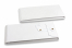 Koperty z guzikami - 110 x 220 x 25 mm, biały | PIT Packaging.pl | Krainakopert