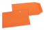 Torebki papierowe kolorowe - pomarańczowy, 85 x 125 mm | PIT Packaging.pl | Krainakopert