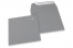 Koperty papierowe kolorowe - szary, 160 x 160 mm | PIT Packaging.pl | Krainakopert