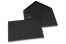 Kolorowe koperty na życzenia - czarny, 133 x 184 mm | PIT Packaging.pl | Krainakopert