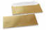 Koperty perłowe złote - 110 x 220 mm | PIT Packaging.pl | Krainakopert