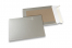 Koperty kolorowe wzmocnione z tyłu - srebrny, 162 x 229 mm | PIT Packaging.pl | Krainakopert