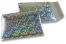 Koperty bąbelkowe ECO metalizowane - srebrny holograficzny 180 x 250 mm | PIT Packaging.pl | Krainakopert