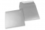 Koperty papierowe kolorowe - srebrne metalizowany, 160 x 160 mm | PIT Packaging.pl | Krainakopert