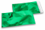 Koperty foliowe metalizowane zielony - 114 x 229 mm | PIT Packaging.pl | Krainakopert