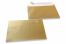Koperty perłowe złote - 162 x 229 mm | PIT Packaging.pl | Krainakopert