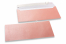 Koperty perłowe różowe pastelowe - 110 x 220 mm | PIT Packaging.pl | Krainakopert