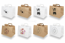 Papierowe troby na wynos - biały lub brązowy | PIT Packaging.pl | Krainakopert