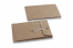 Koperty z guzikami - 114 x 162 x 25 mm, brązowy papier pakowy | PIT Packaging.pl | Krainakopert