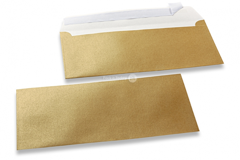 Koperty perłowe złote - 110 x 220 mm