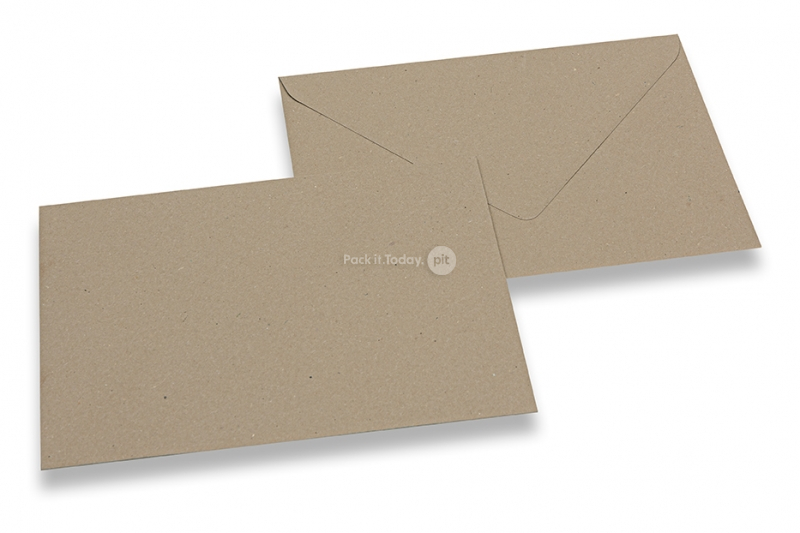 Koperty z papieru z recyklingu - 162 x 229 mm
