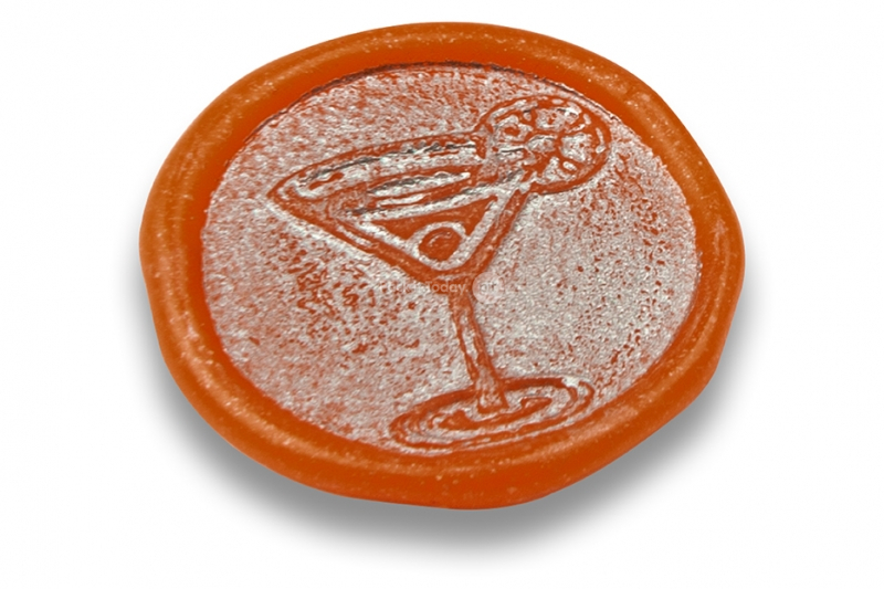 Pieczęcie woskowe - Kieliszek do drinków 